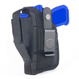 Belt and Clip Side Holster for EAA Witness Compact with 3.6 inch barrel with Laser