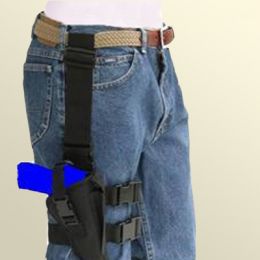 Tactical Thigh Holster - Right Handed for CZ 75 SP-01 with 4.7 inch barrel with Tac Light